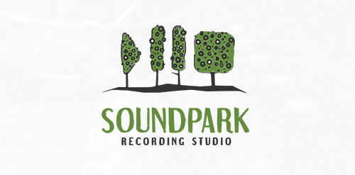 Soundpark录音室logo设计