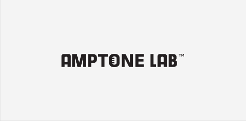 简洁现代风格的Amptone Lab Logo设计