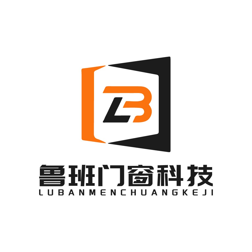 现代科技风格的LUBANANMENMENCHUANGANGKEKEJI logo设计