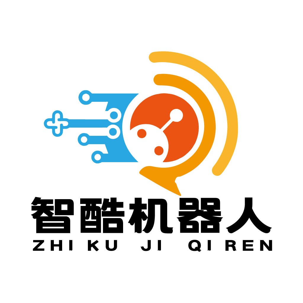 智酷机器人logo设计