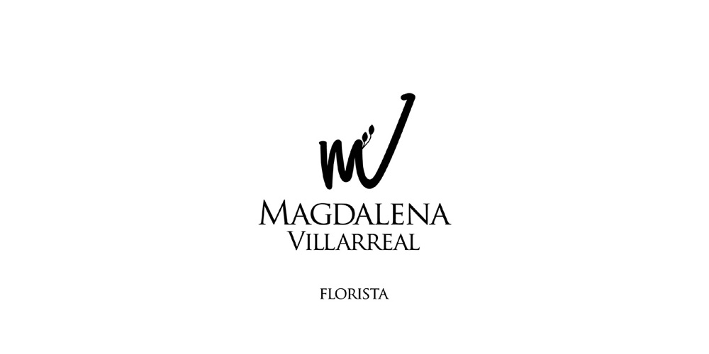 简洁优雅的'Magdalena Villarreal'品牌logo设计