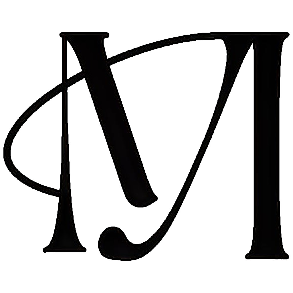 简约优雅字母M标志设计