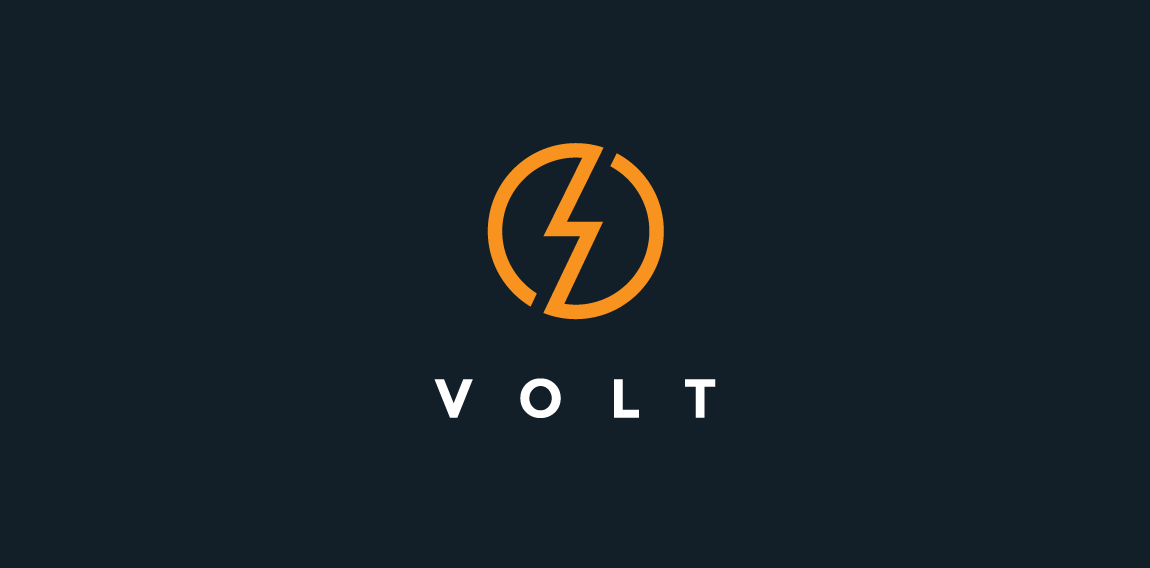 简约现代闪电logo设计