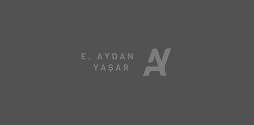 简约现代风格的E. Aydan Yaşar Logo设计