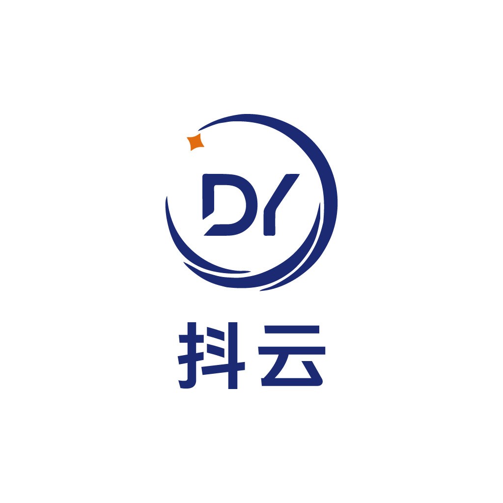 现代简洁蓝色圆弧logo设计