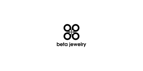 简洁现代的珠宝logo设计