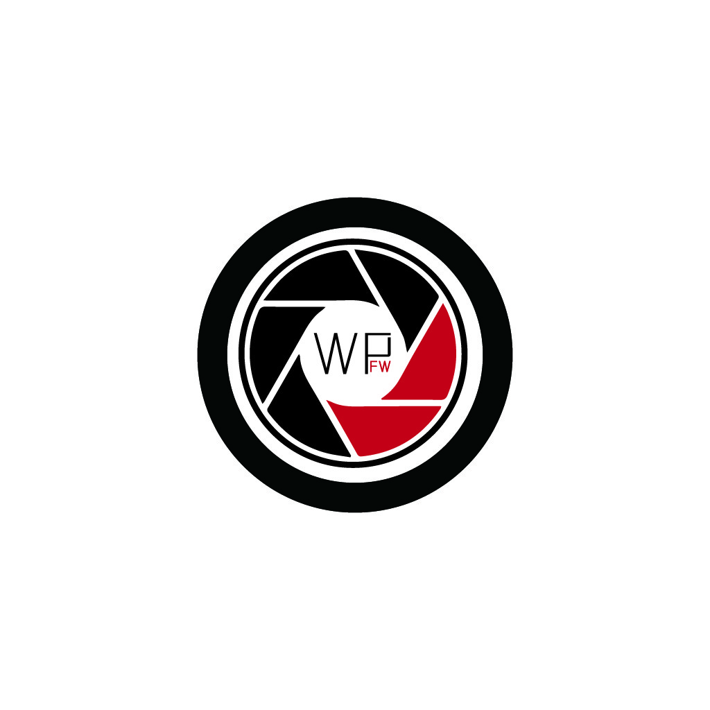 相机光圈形状的创意摄影logo设计