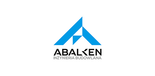 ABALKEN logo设计:现代建筑公司标志