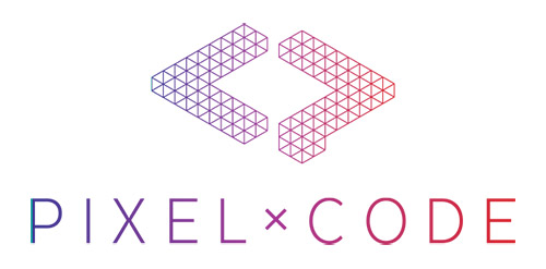 Pixel×Code Logo设计:像素与代码的完美结合