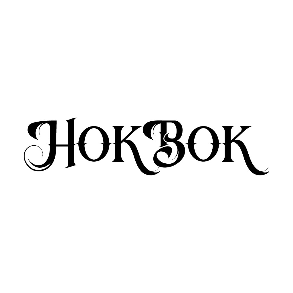 HOKBOK logo设计:优雅复古风格