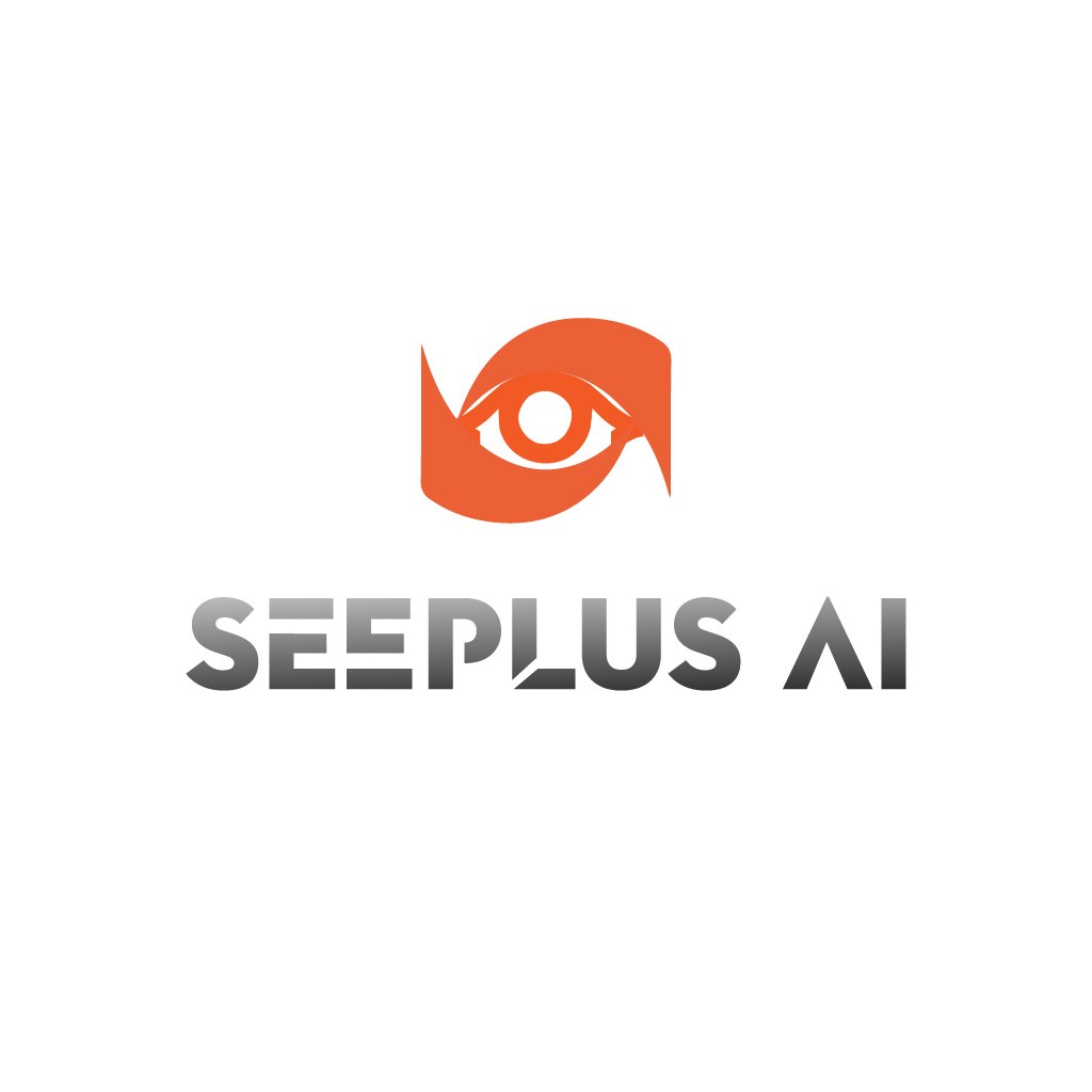 SEEPLUS AI logo设计:科技与智能的视觉标识