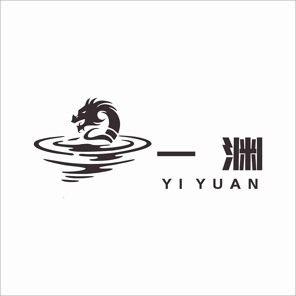 龙形水纹logo设计