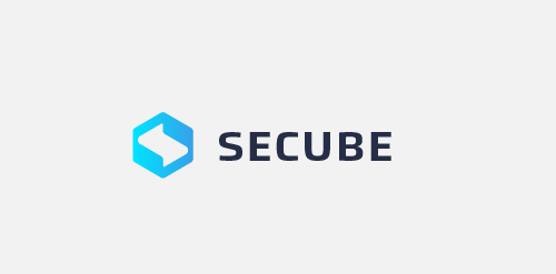 Secube Logo设计：简洁科技感标识