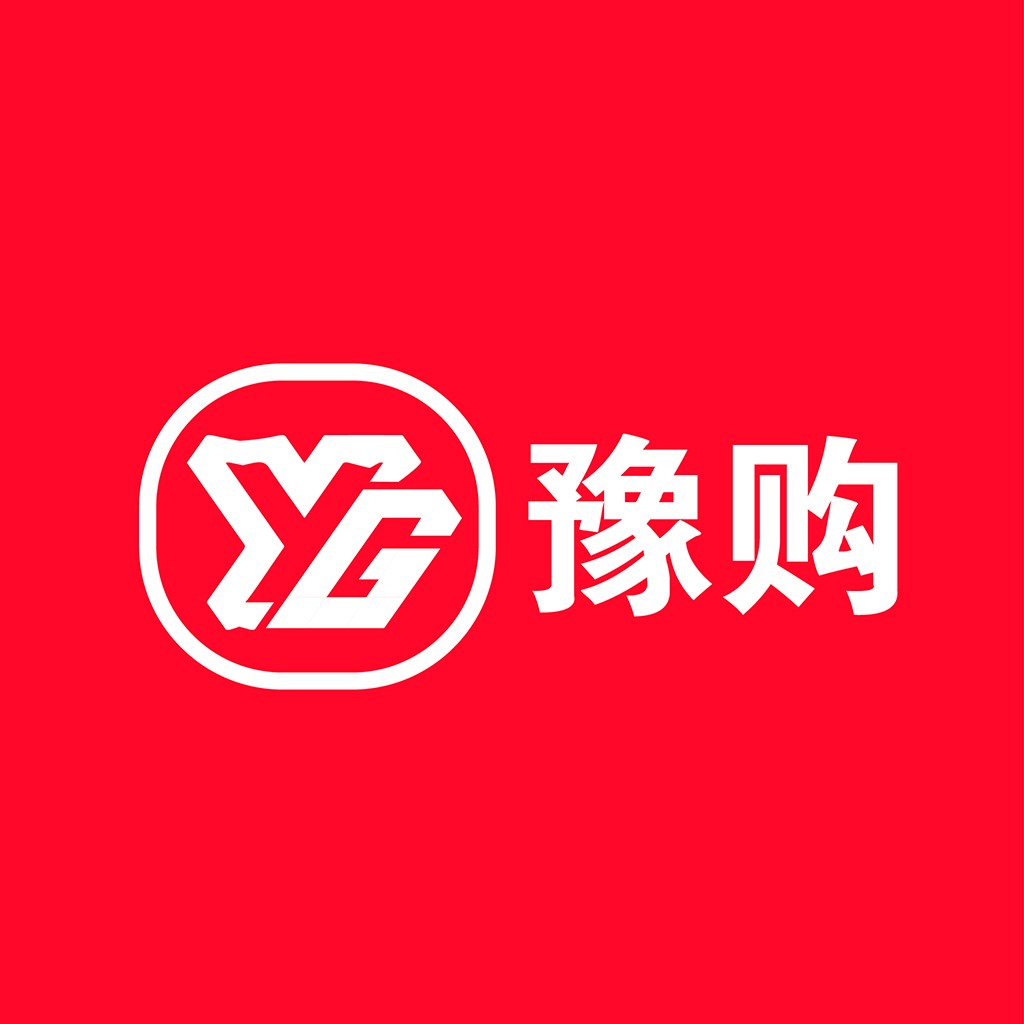 简约红色背景与白色字母的logo设计