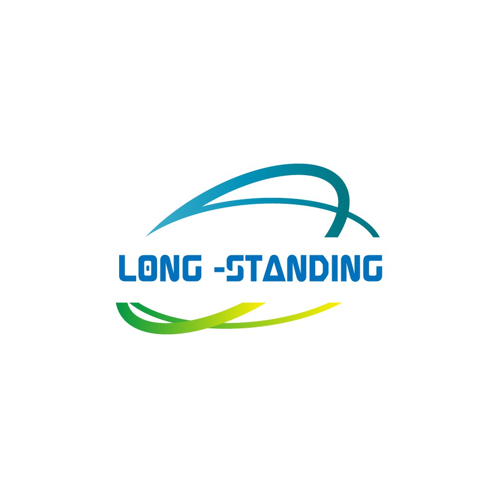 简洁现代的长形标志设计