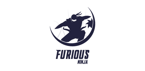 Furious Ninja Logo Design