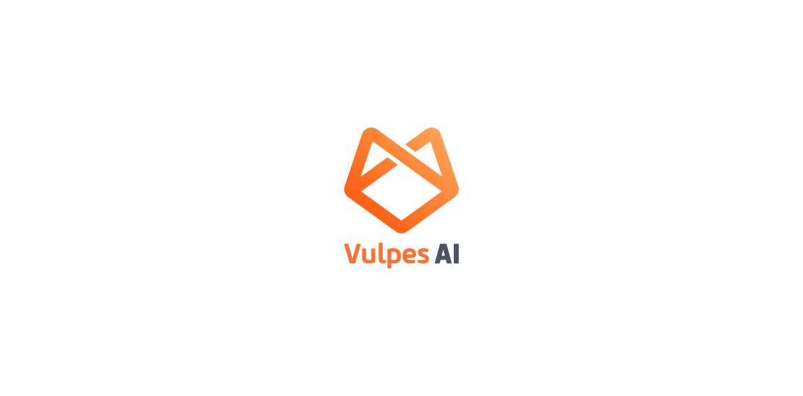Vulpes AI Logo设计：简洁现代科技感