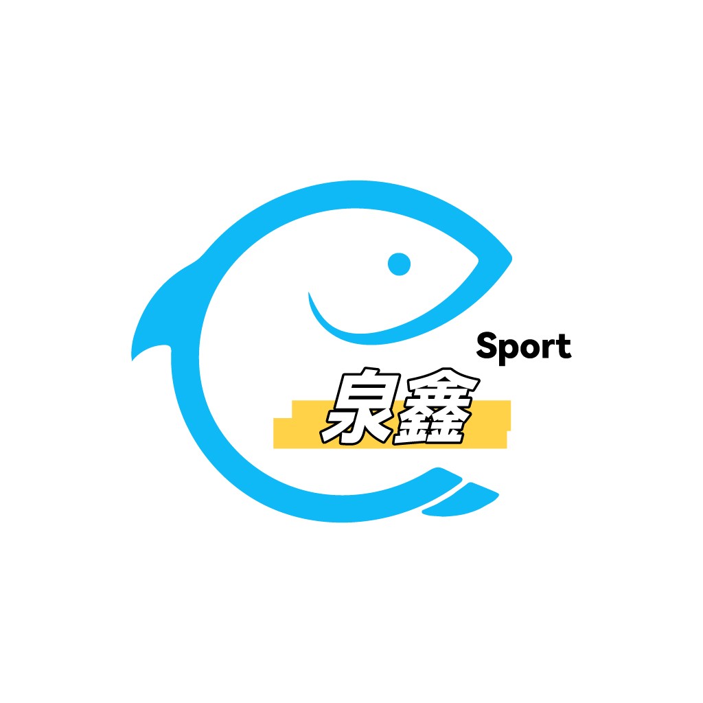 鱼形运动品牌logo设计