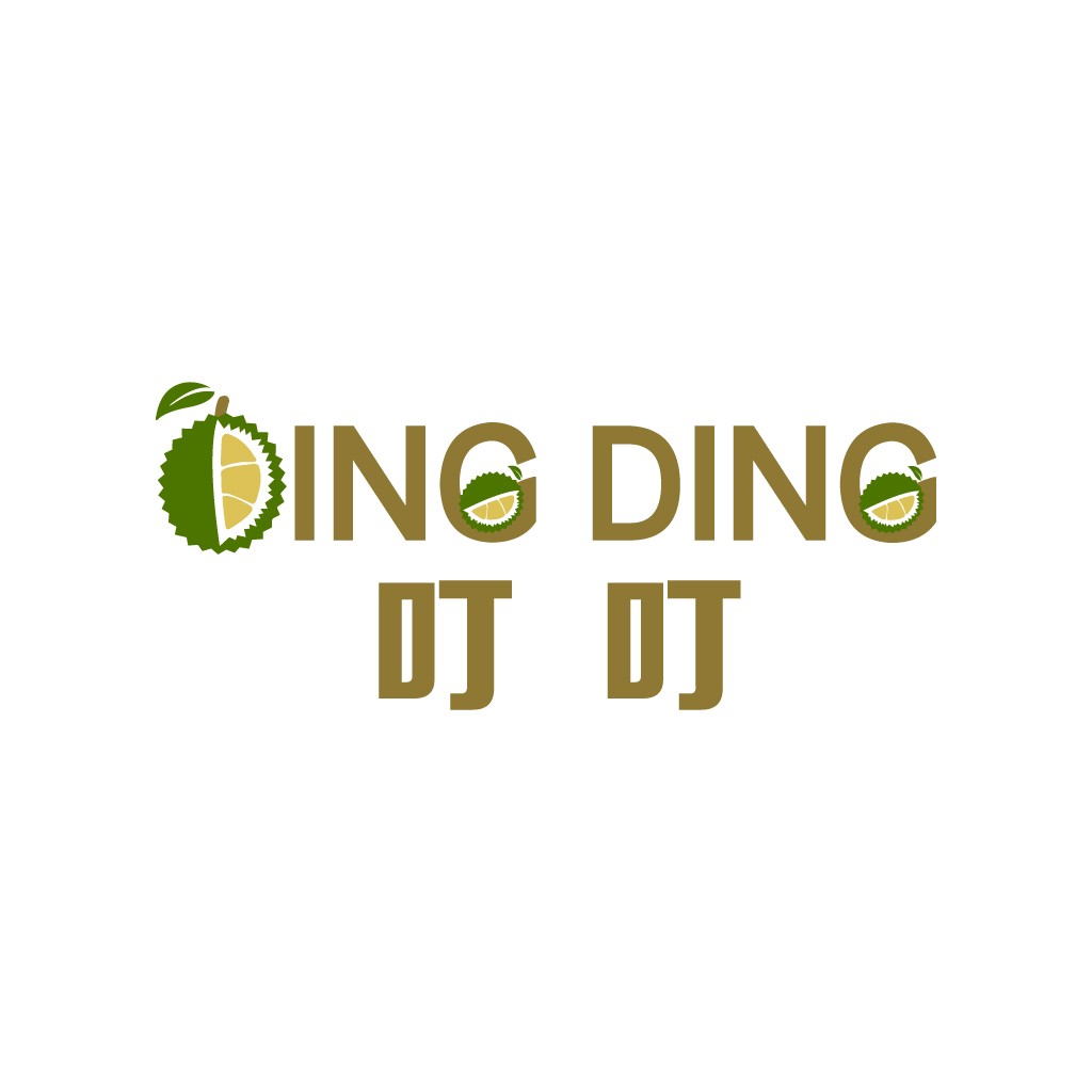 Ding Ding Durian Logo Design
