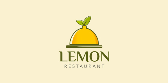 柠檬主题餐厅logo设计