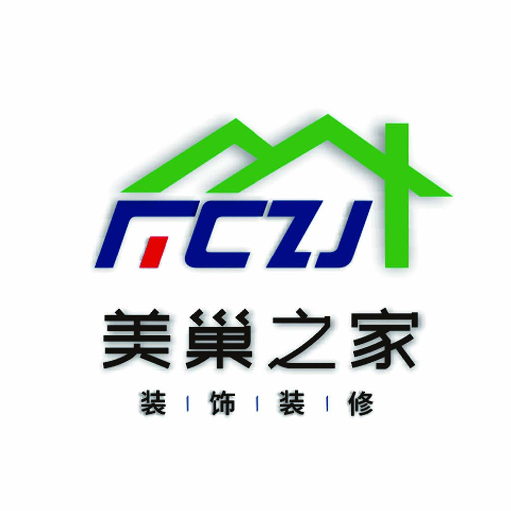 美巢之家家居装饰装修logo设计