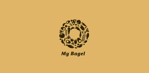 My Bagel Logo设计