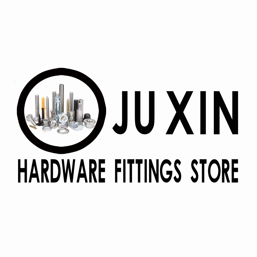 JUXININ Logo设计:五金配件店标识