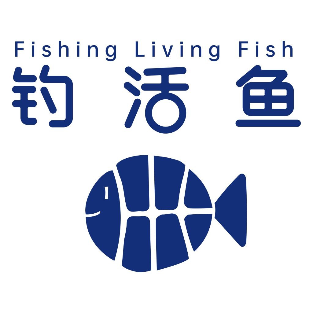 钓鱼活鱼logo设计
