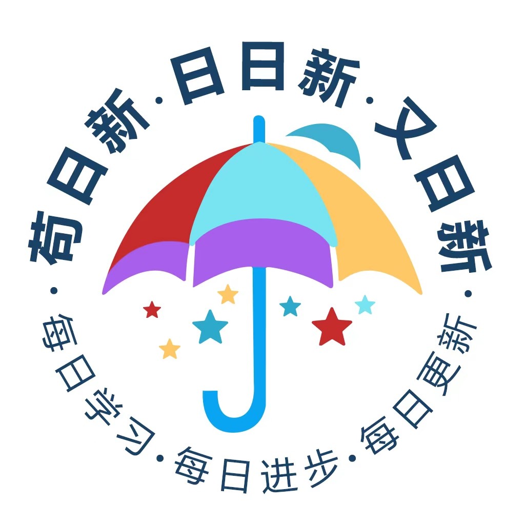 彩虹伞形创意Logo设计