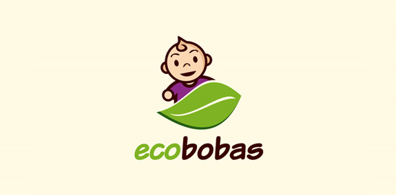 生态宝宝logo设计:自然与童趣的完美结合