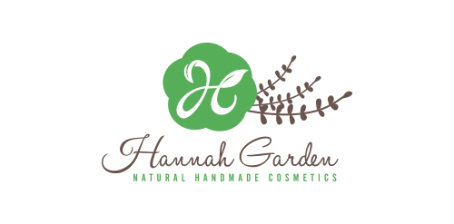 自然手工化妆品logo设计