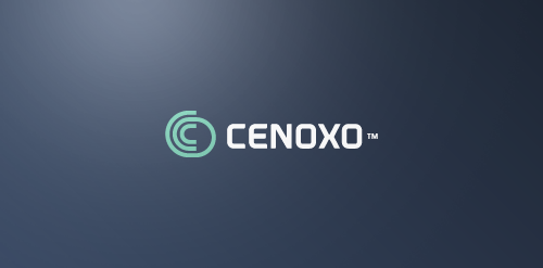 CENOXO logo设计:简约科技感标识