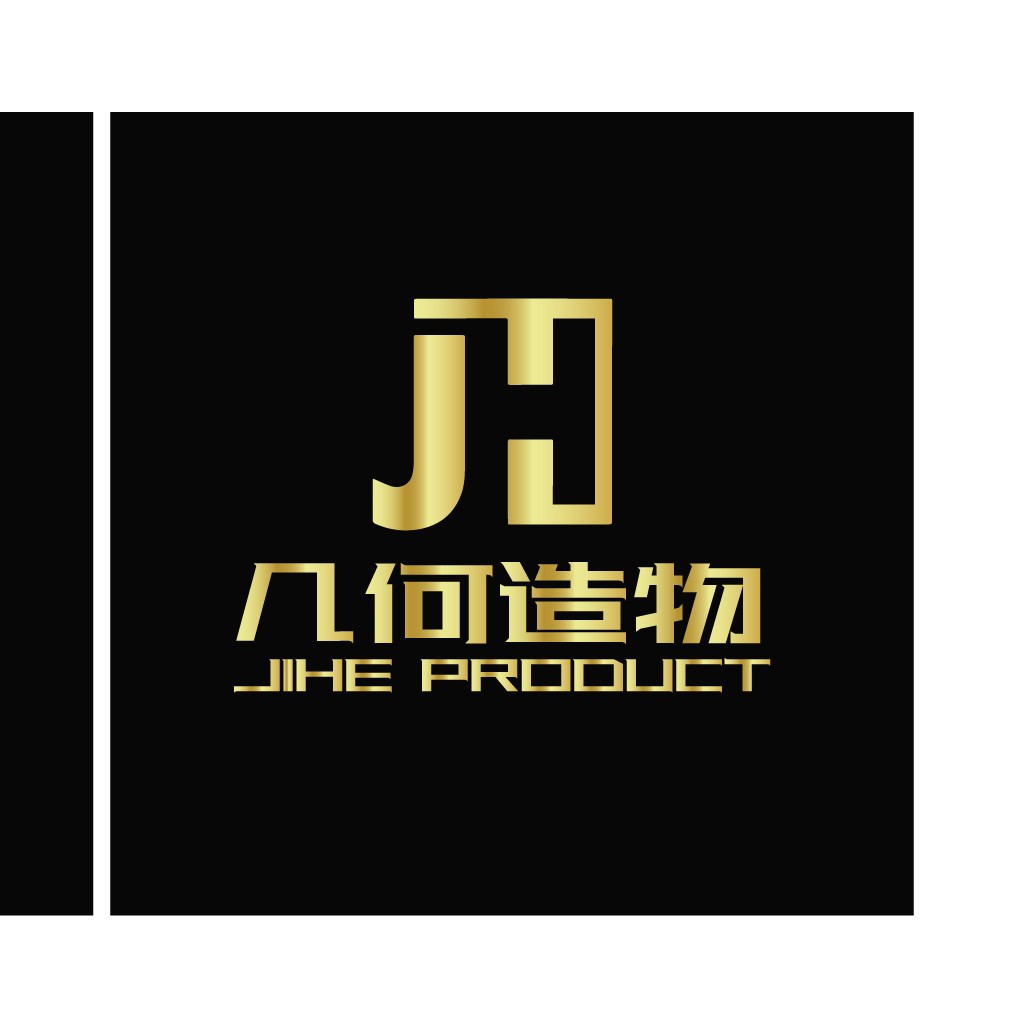 简洁现代简约风格的JIHE PRODUCT LOGO设计