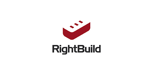 RightBuild建筑公司logo设计
