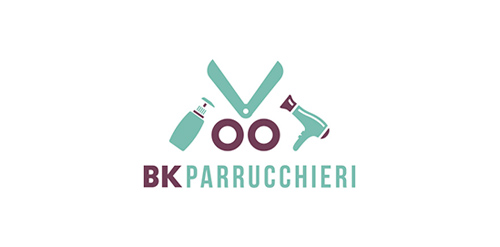 BK Parrucchieri Logo Design
