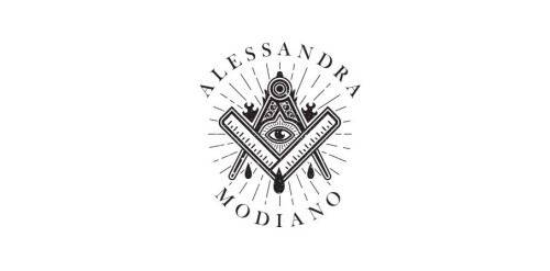 摩尔西斯风格的Alessanddra Modiano标志设计