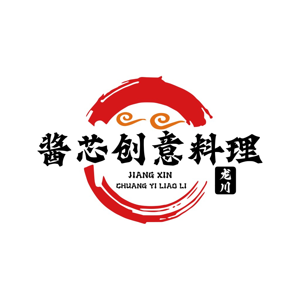 创意料理logo设计