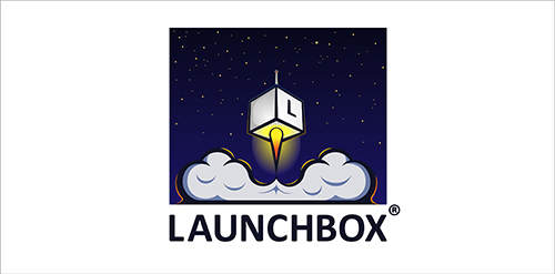 创意火箭发射logo设计