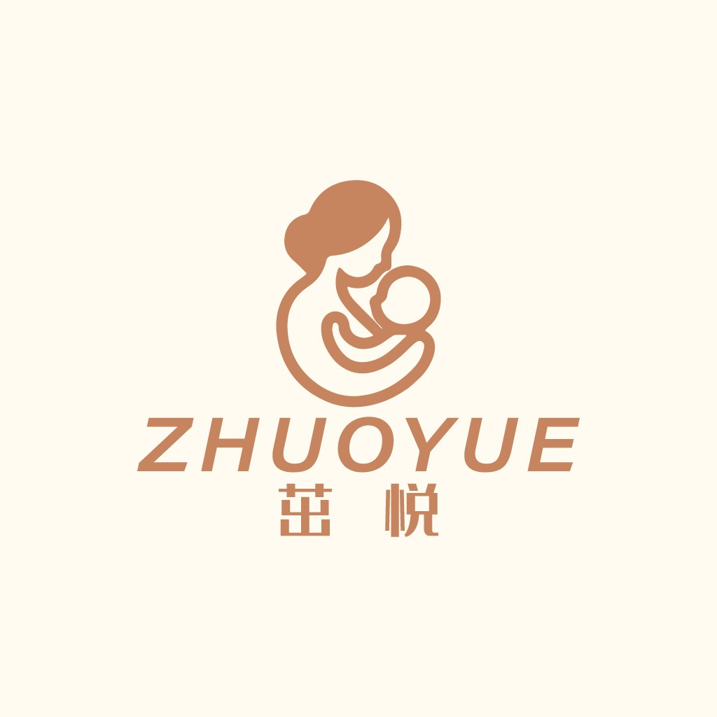 母子情深:温馨logo设计