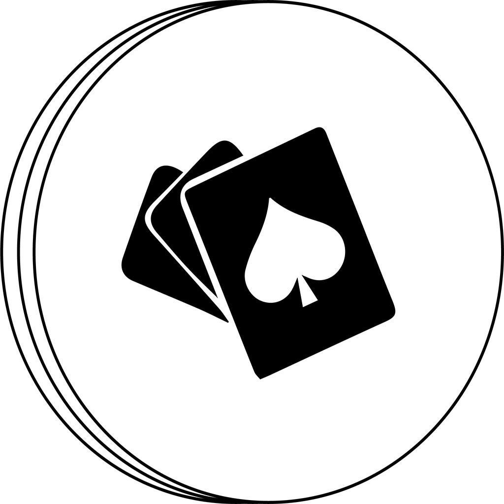 扑克牌图标logo设计