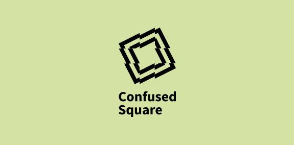 Confused Square Logo Design