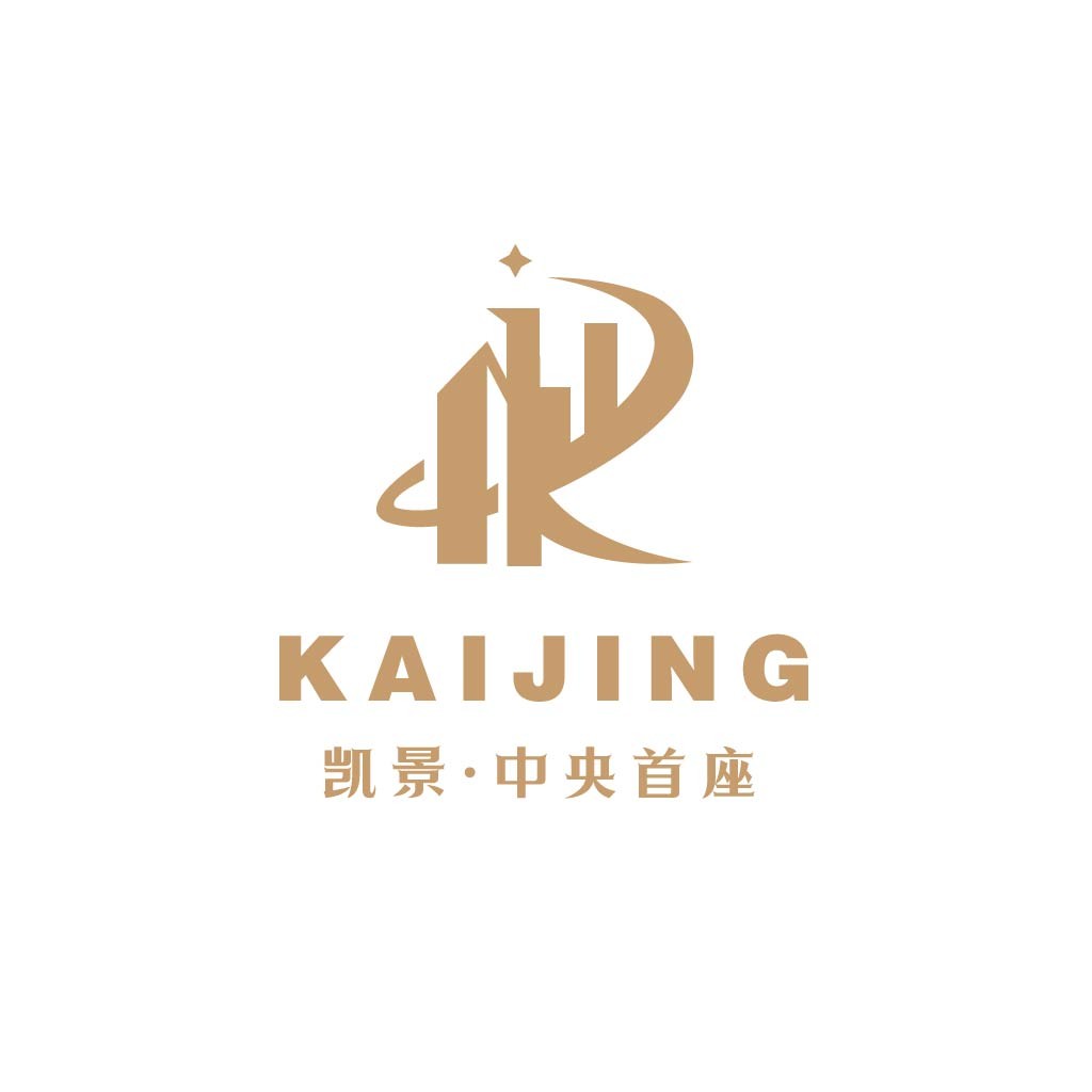 现代简约风KAIJINGJING Logo设计