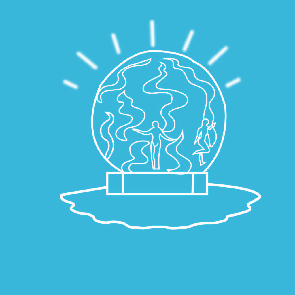 地球与人类互动的未来logo设计