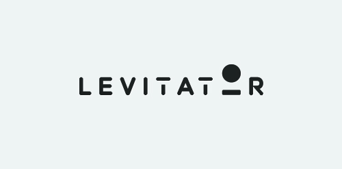 简约现代风格的LEVITATOR logo设计