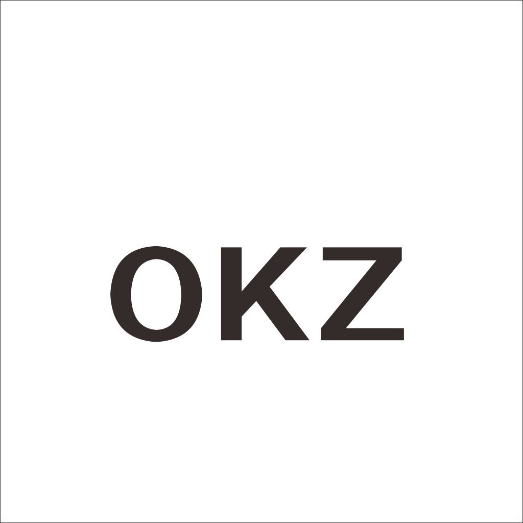 简洁现代风格的OKZZ标志设计