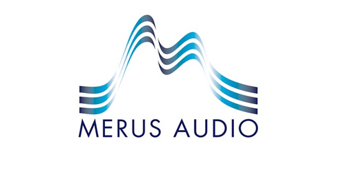 Merus Audio Logo设计:现代音频品牌标识