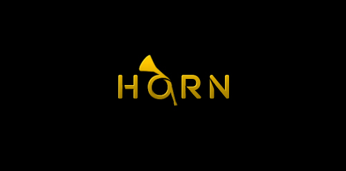 简约风格HQRN标志设计