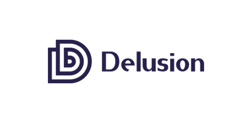 Delusionion logo设计:简约现代标识