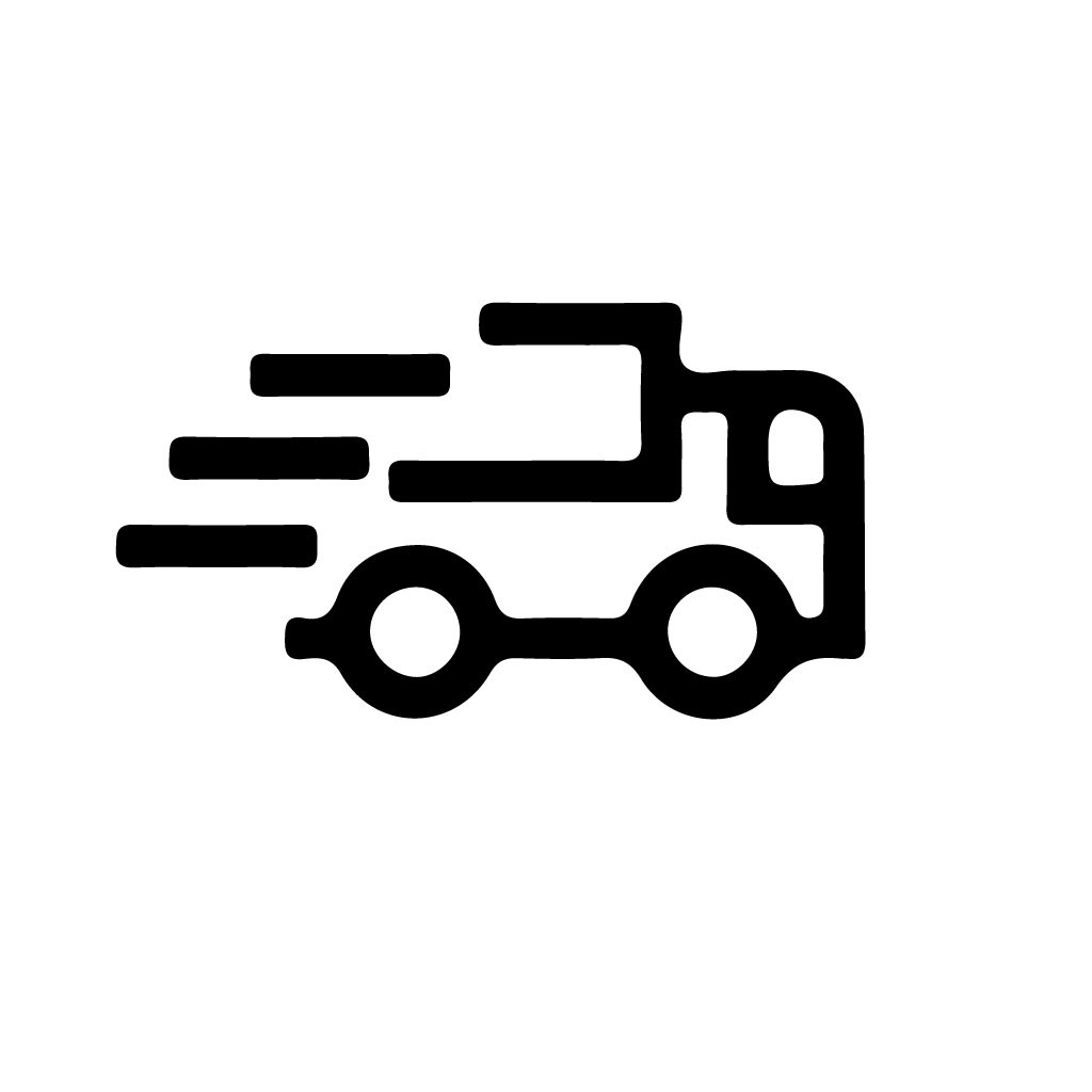 物流运输车图标设计