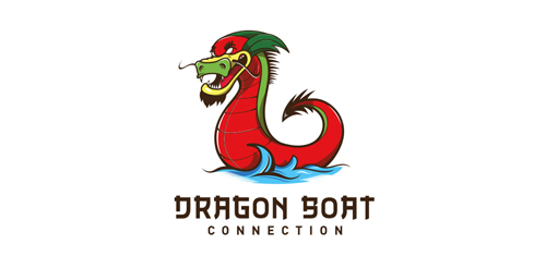 龙舟运动logo设计